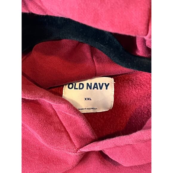 Old Navy Miami Calvary School Burgundy Hoodie Mens XXL - Picture 3 of 3